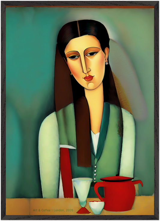 The Sage Contemplation | Wall Art - The Modigliani Edition